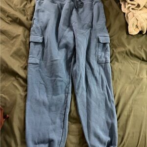 Oner Active Slate Blue Fleece Sweatpants